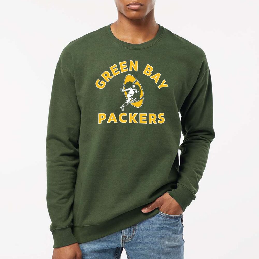 Tultex Green Bay Packers Green Sweatshirt